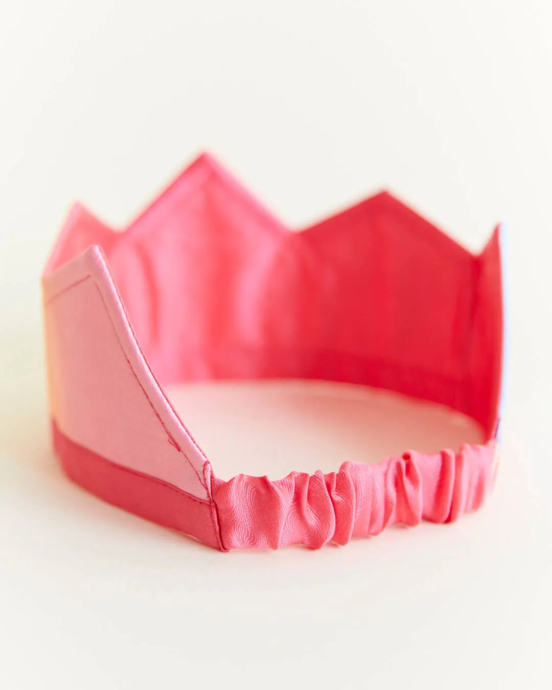 100% Silk Rainbow Crown