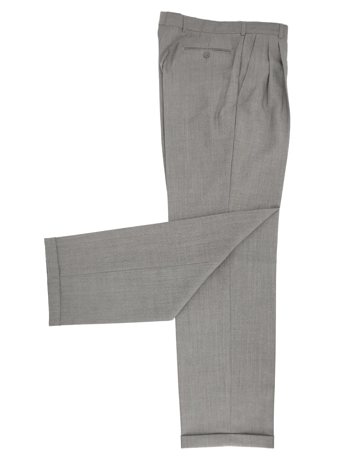 Vintage-inspired 1940s Grey Double Breasted Connoisseur Suit