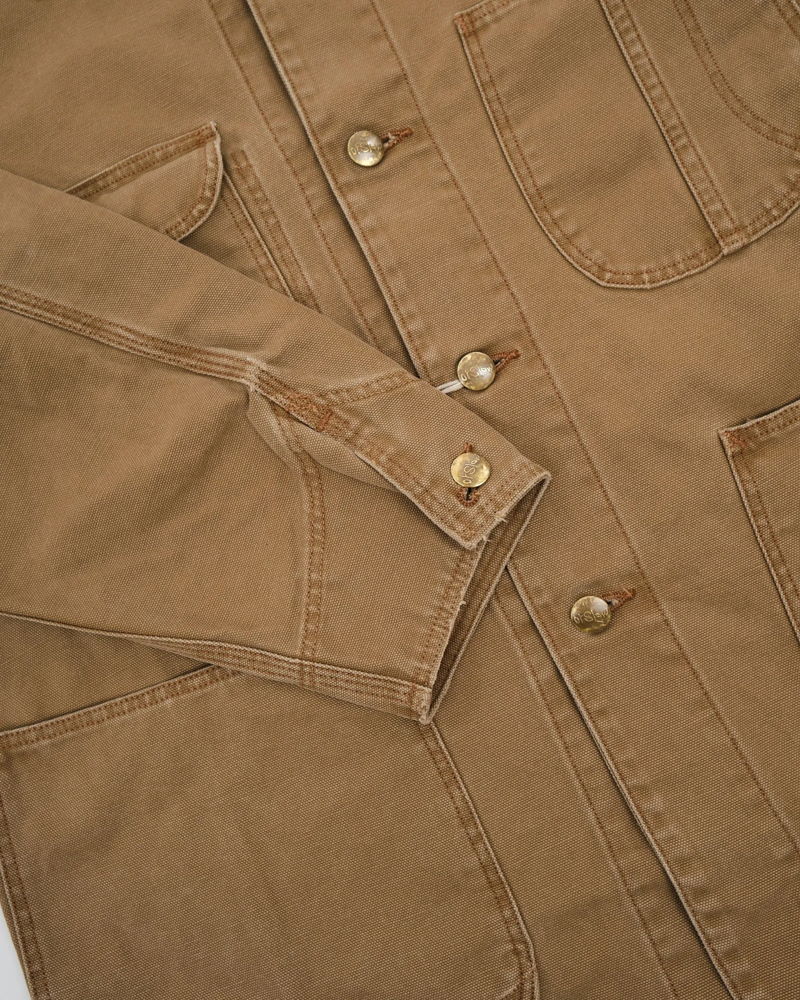 Vintage 1950s Brown Duck Work Coverall