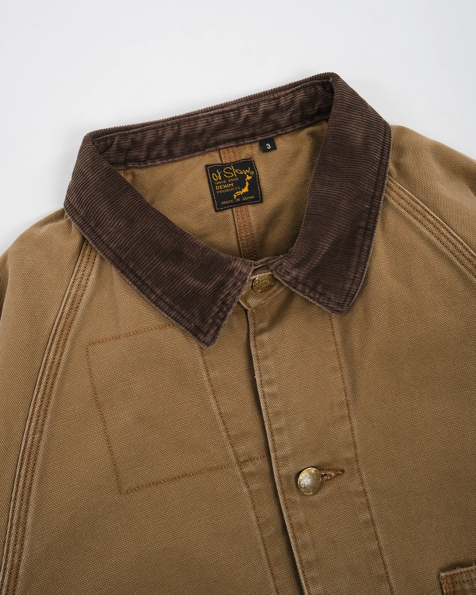 Vintage 1950s Brown Duck Work Coverall