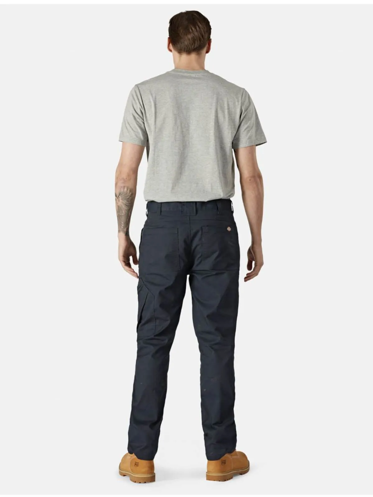 Action&#x20;Flex&#x20;Work&#x20;Trouser&#x20;-&#x20;Dickies-Navy&#x20;Blue&#x20;NV-33x34