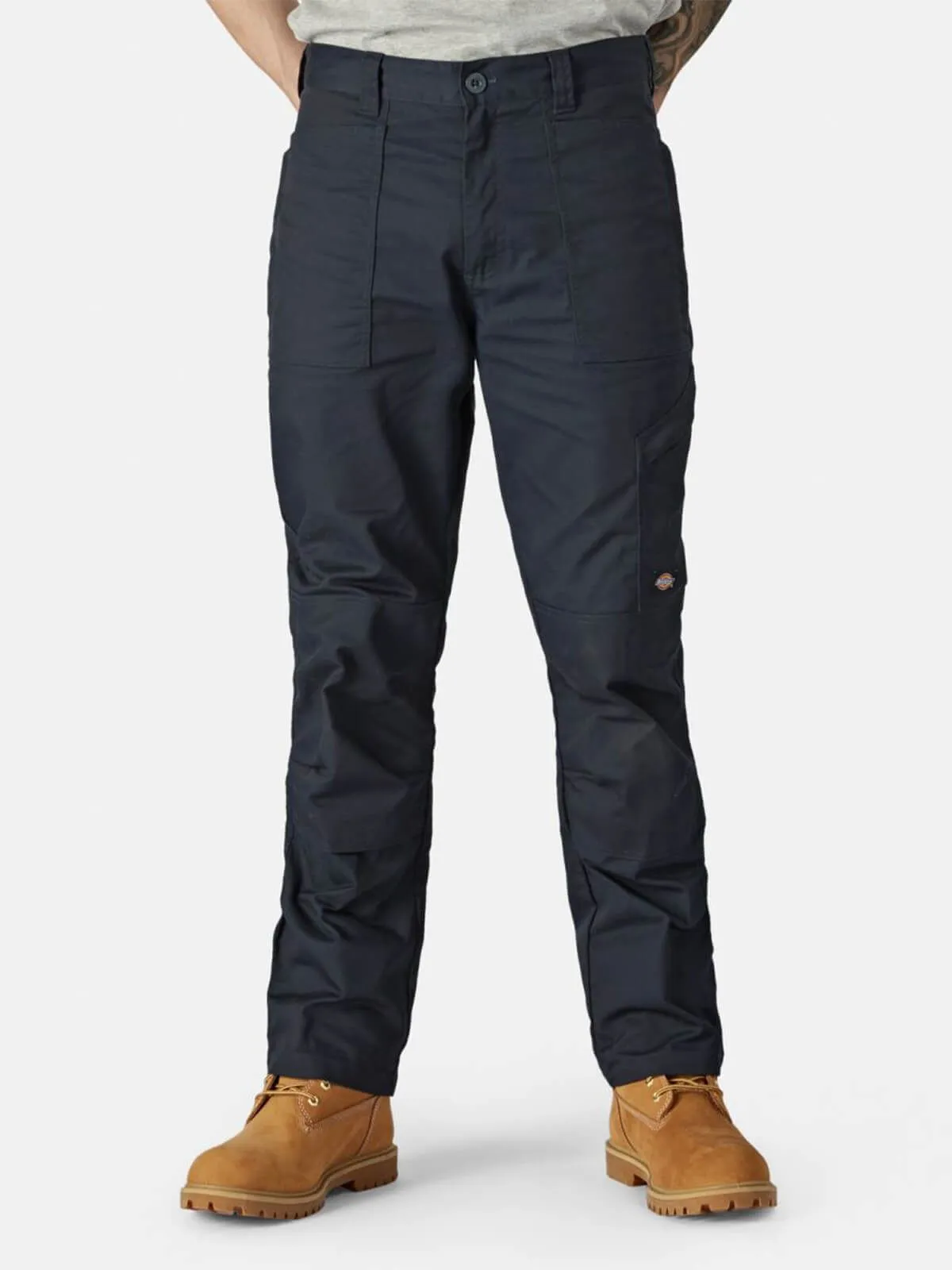 Action&#x20;Flex&#x20;Work&#x20;Trouser&#x20;-&#x20;Dickies-Navy&#x20;Blue&#x20;NV-33x34