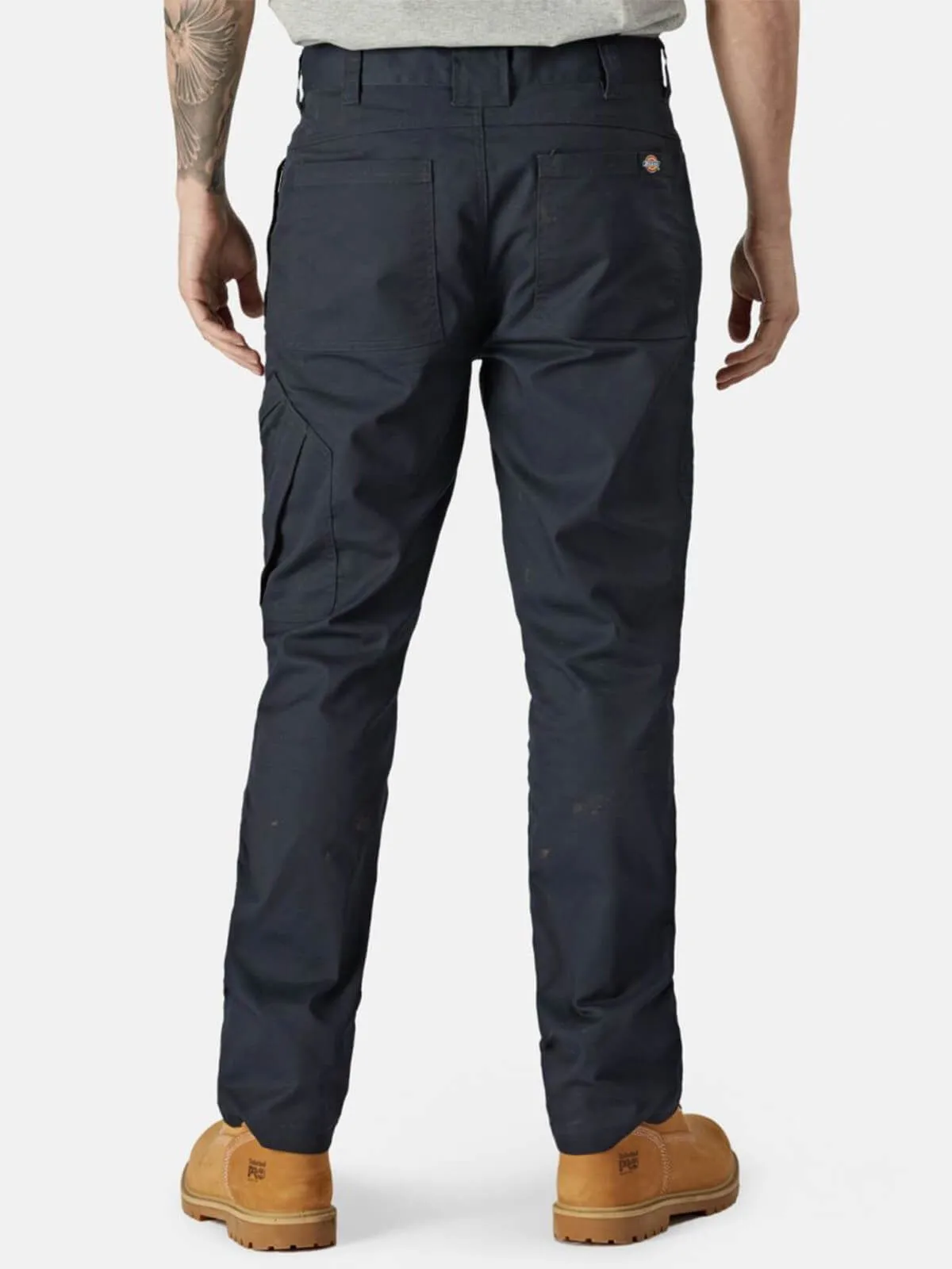 Action&#x20;Flex&#x20;Work&#x20;Trouser&#x20;-&#x20;Dickies-Navy&#x20;Blue&#x20;NV-33x34