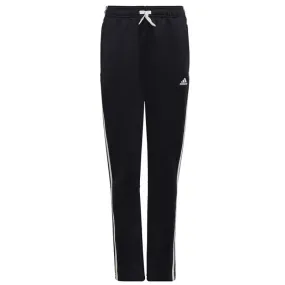 Adidas Kids' Black Training Pants with Loose Fit and Side Pockets - Perfect for Young Footballers!