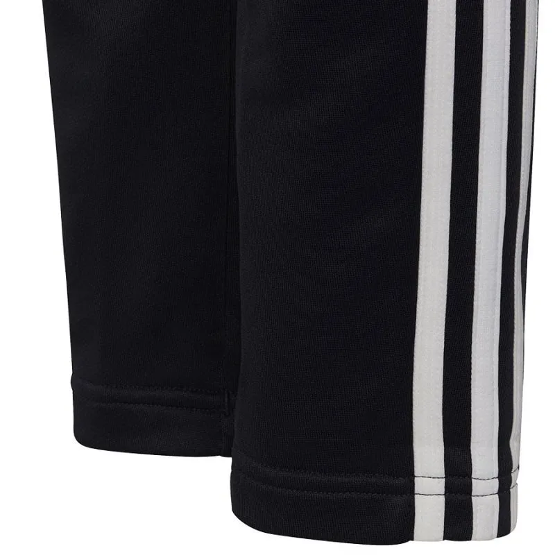 Adidas Kids' Black Training Pants with Loose Fit and Side Pockets - Perfect for Young Footballers!