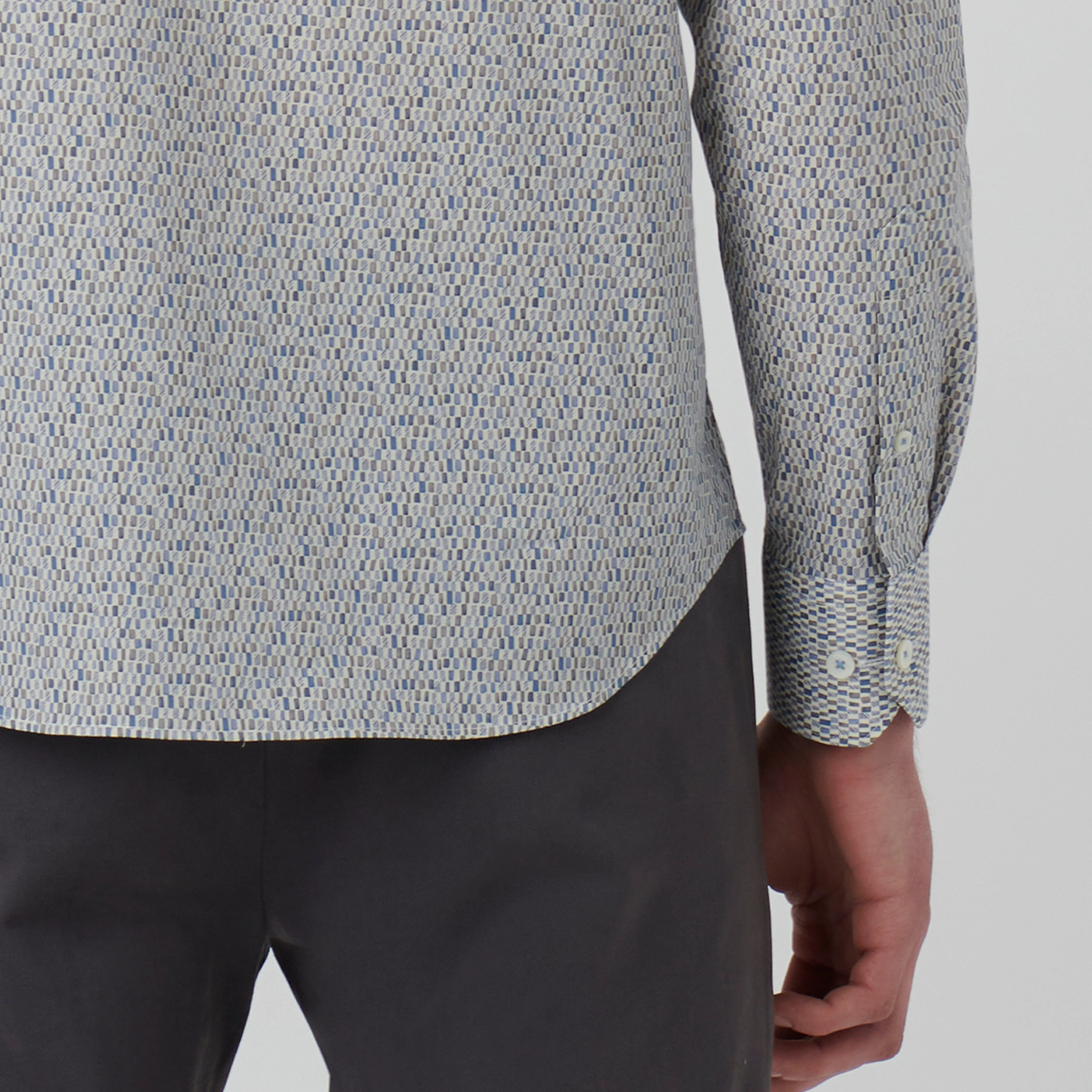 Axel Mosaic Print Shirt