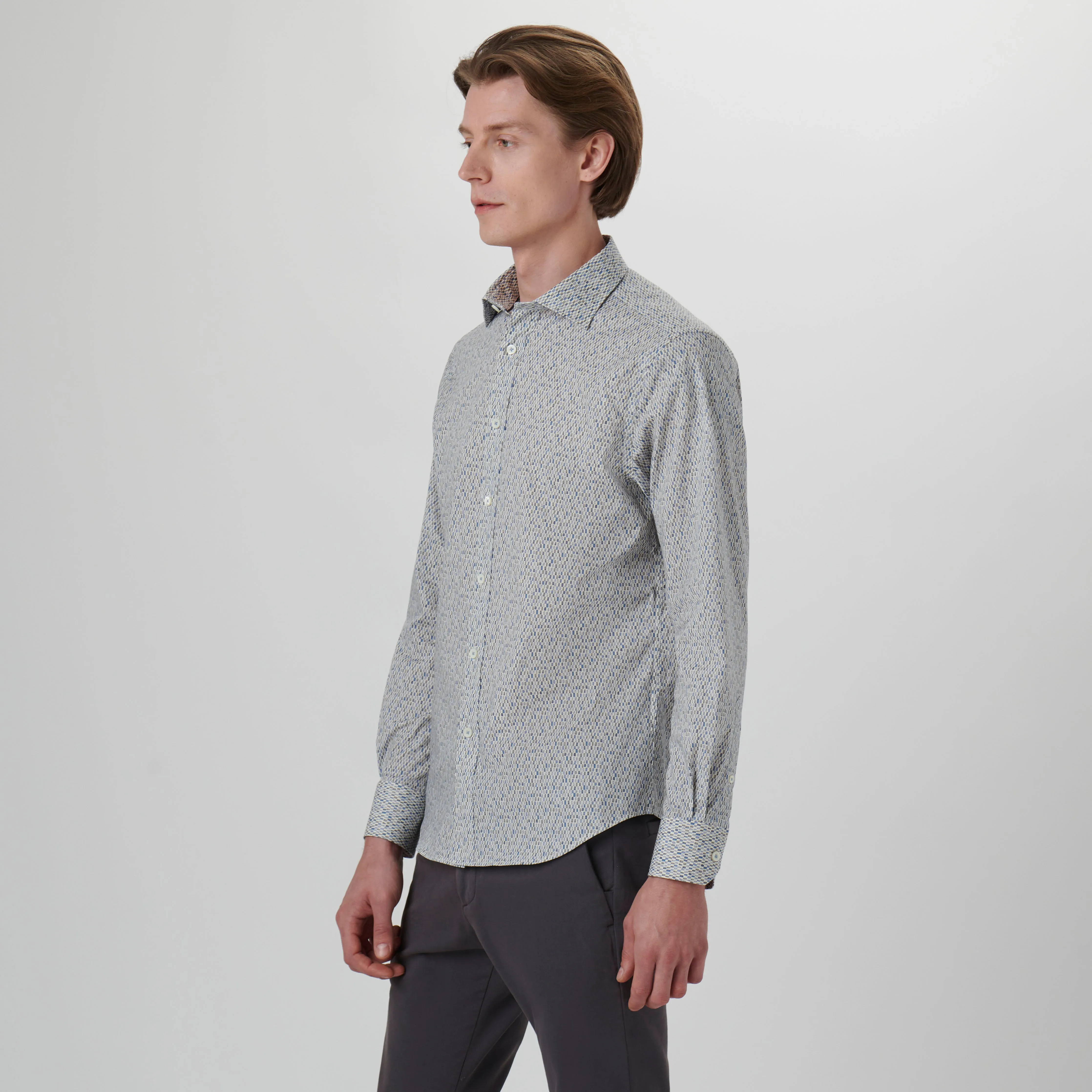 Axel Mosaic Print Shirt