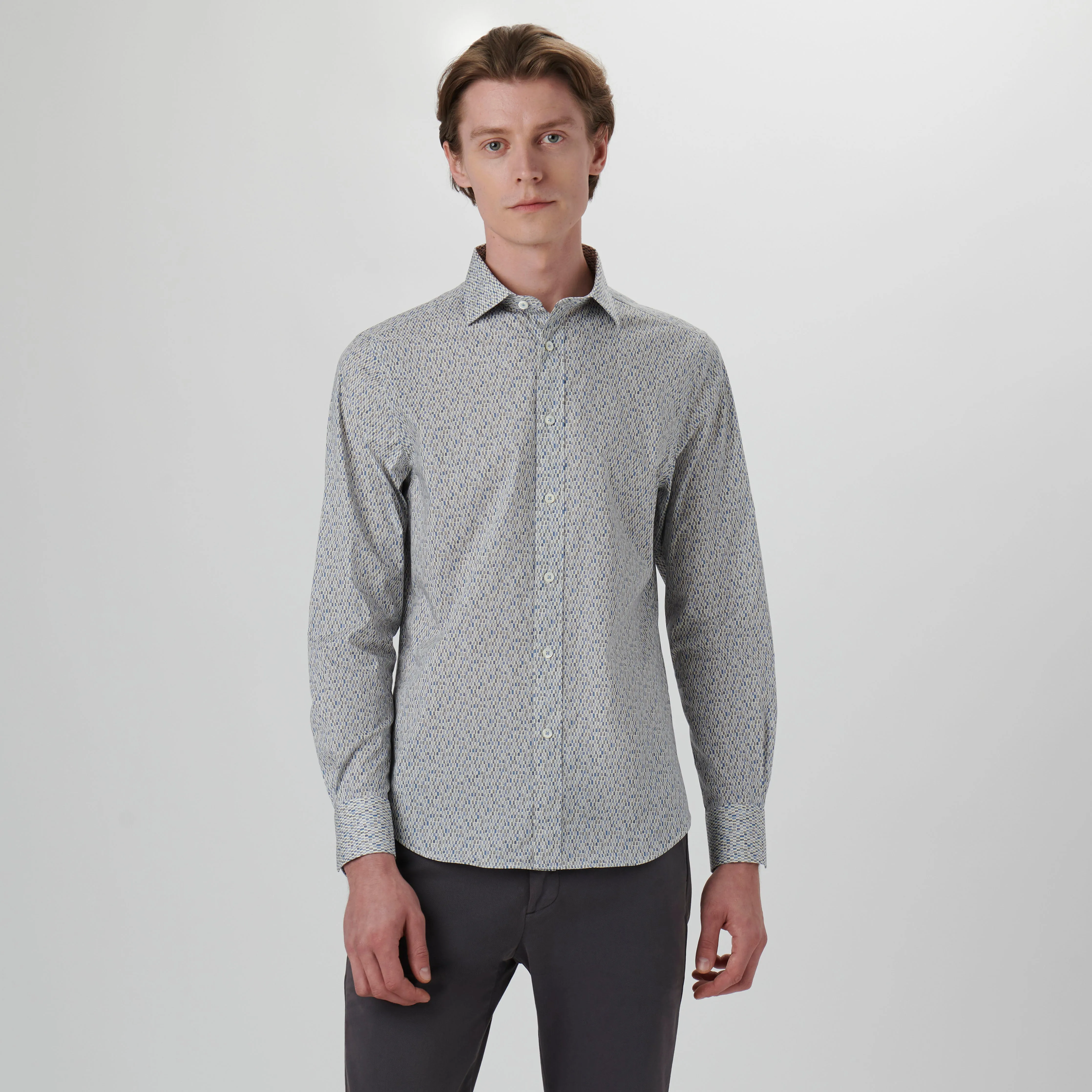 Axel Mosaic Print Shirt