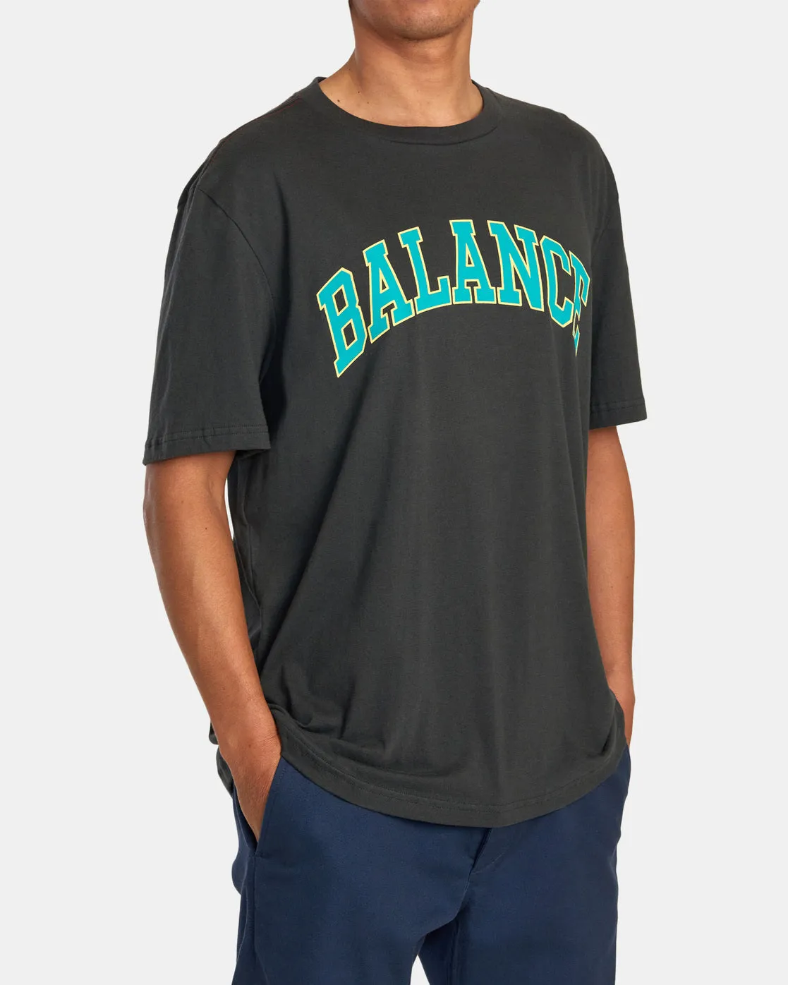 Balanced Tee - Pirate Black