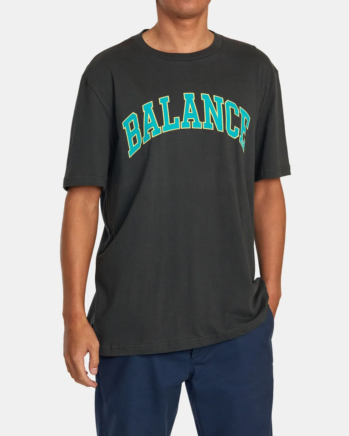 Balanced Tee - Pirate Black