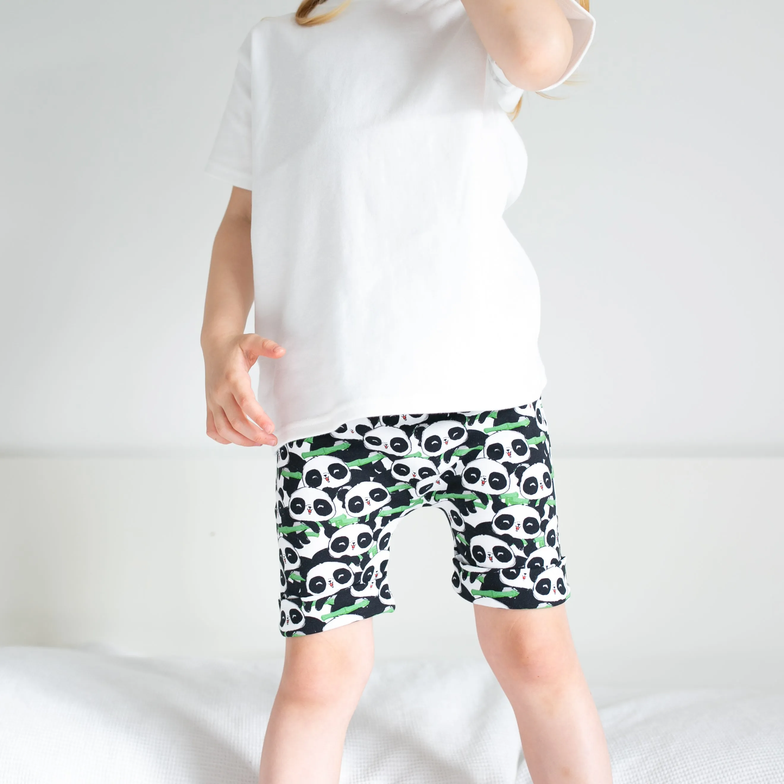 Bamboo Panda print Shorts