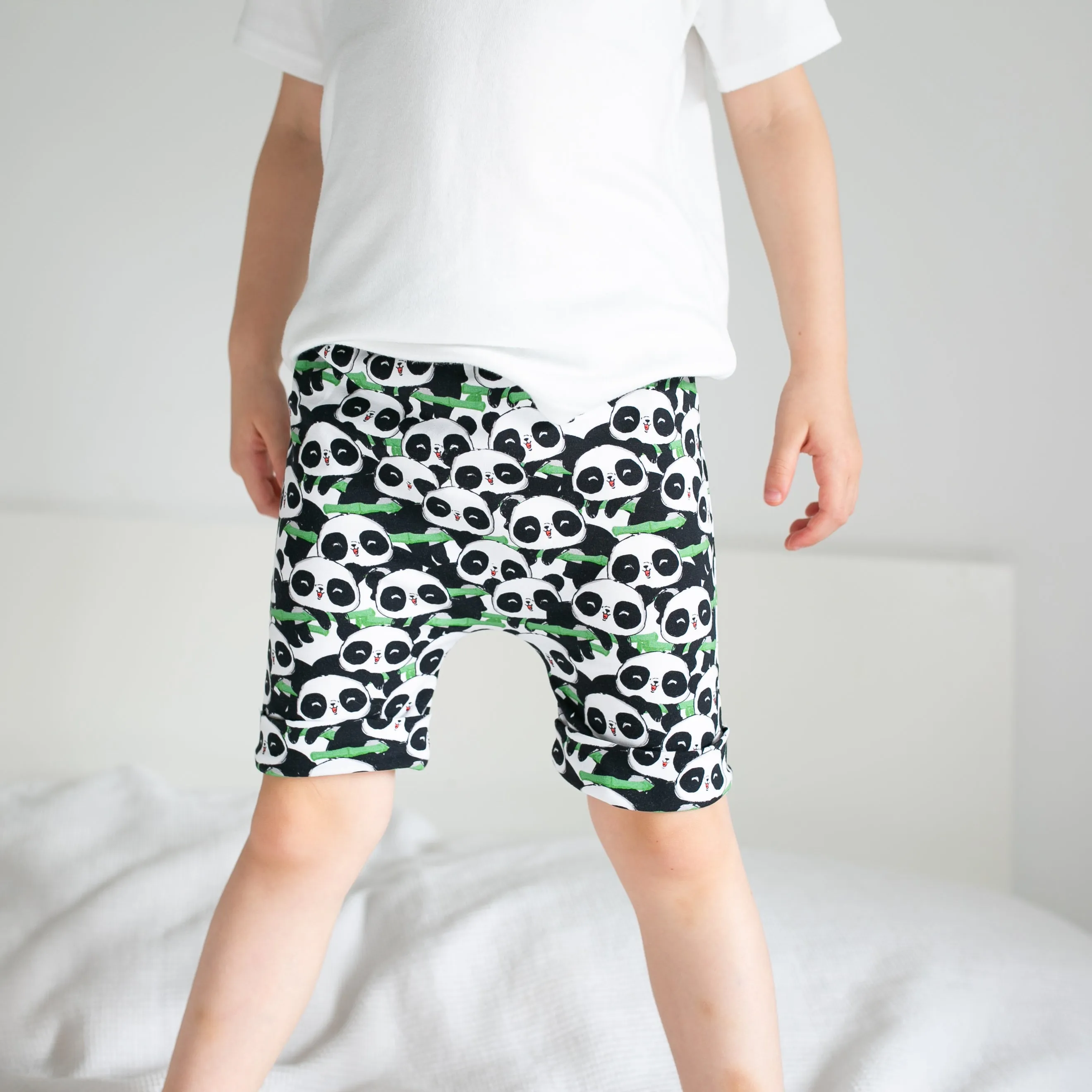 Bamboo Panda print Shorts