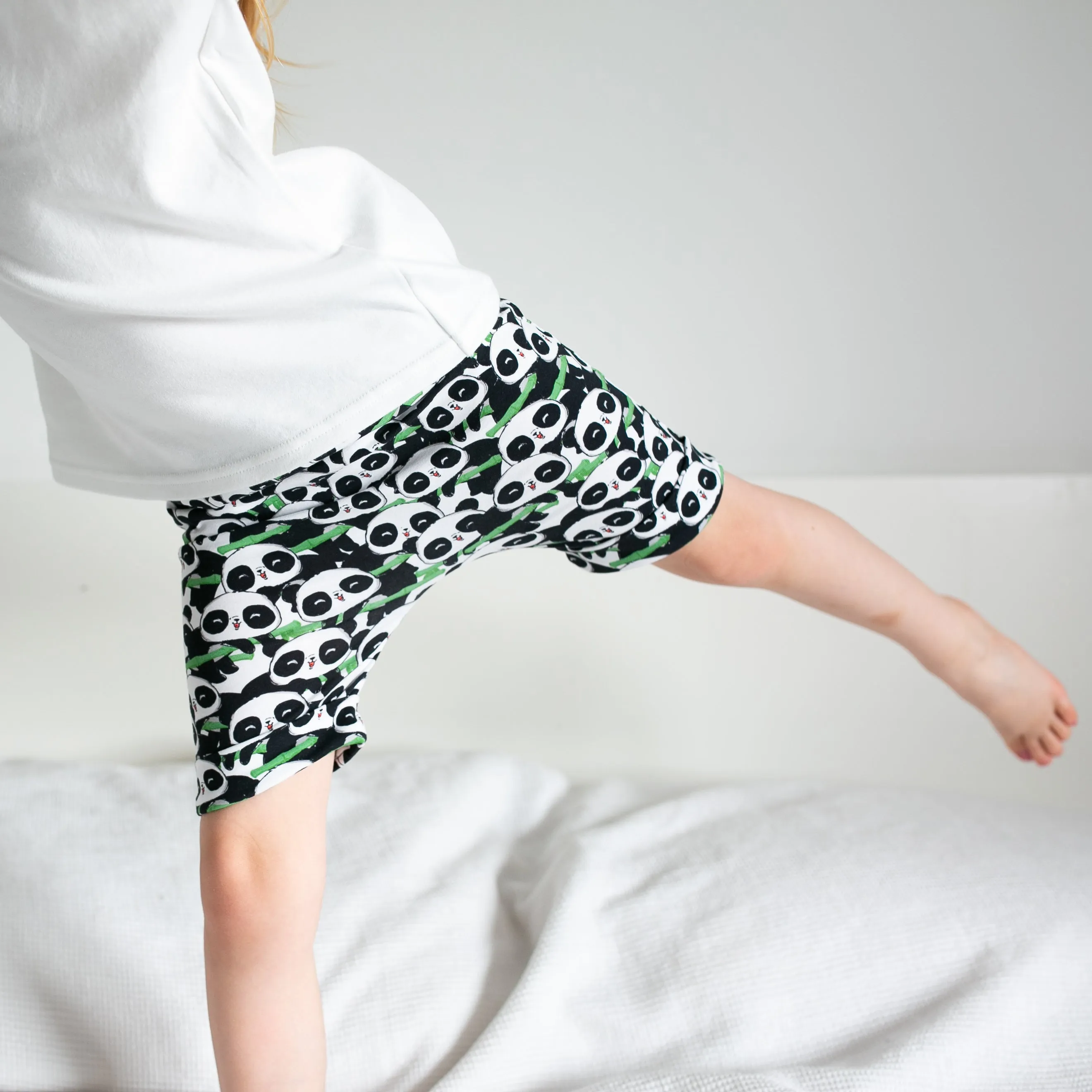 Bamboo Panda print Shorts