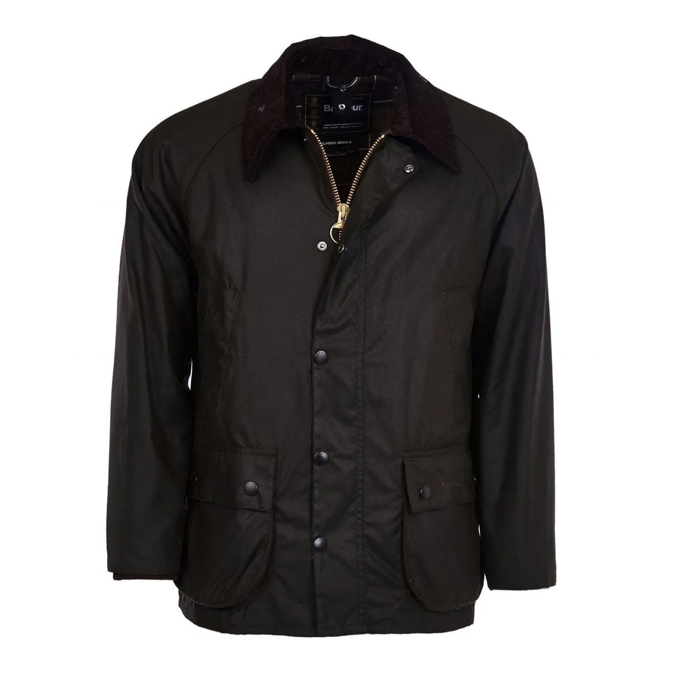 Classic Olive Green Barbour Bedale Waxed Jacket