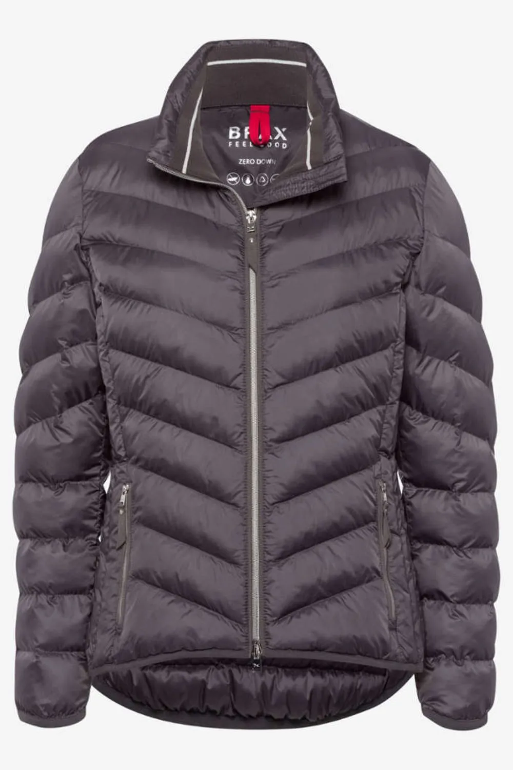 Bern Quilted Jacket | Grey
