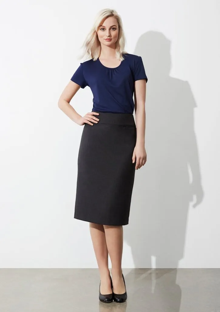 Biz Corporates Women's Classic Below Knee Skirt BS29323