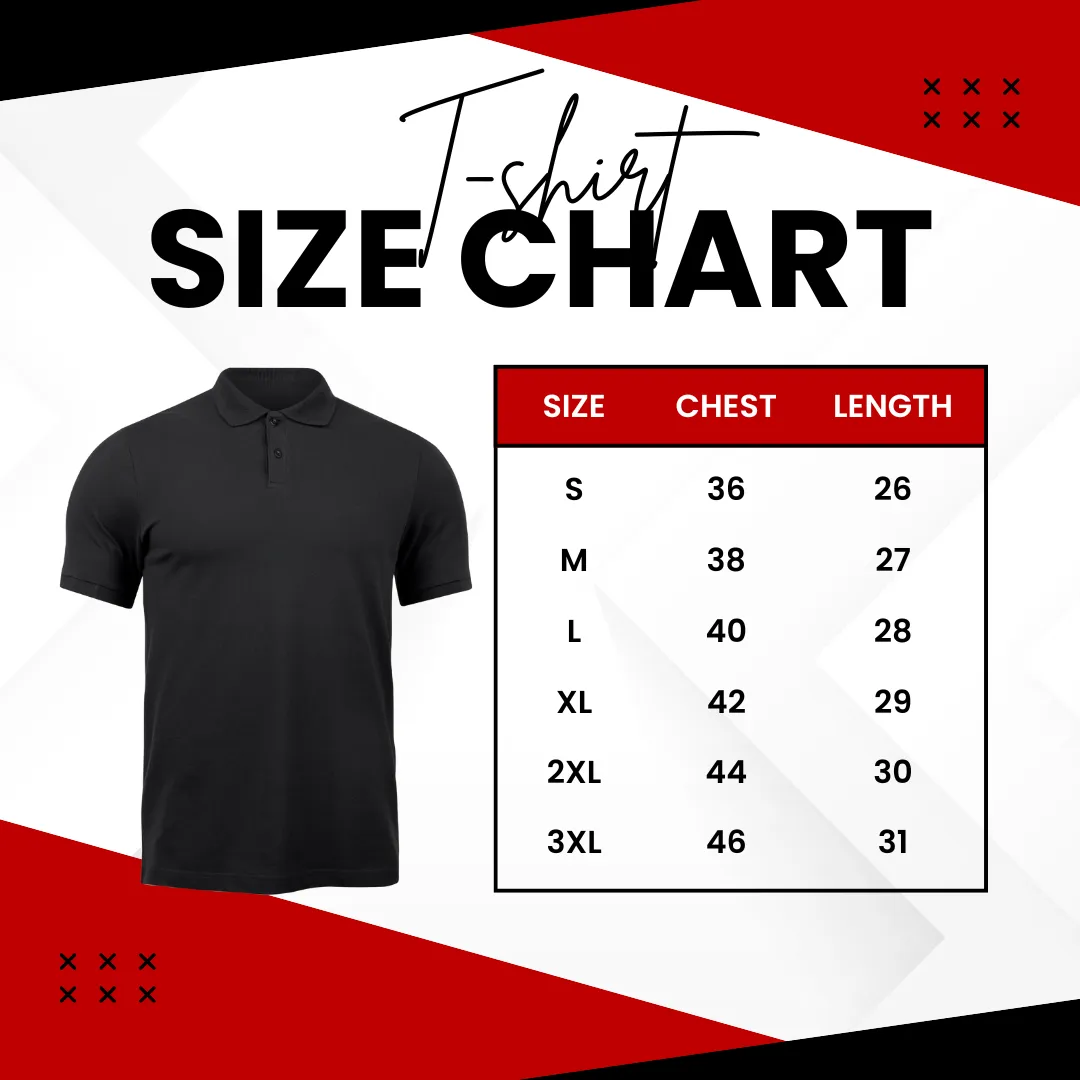 Black & blue with Melange vertical stripe Polo T-Shirt