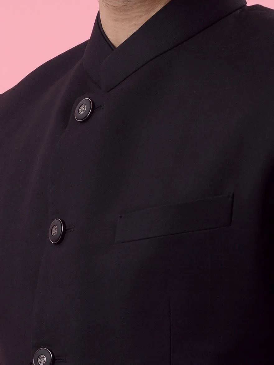 Black Jodhpuri Suit | JadeBlue