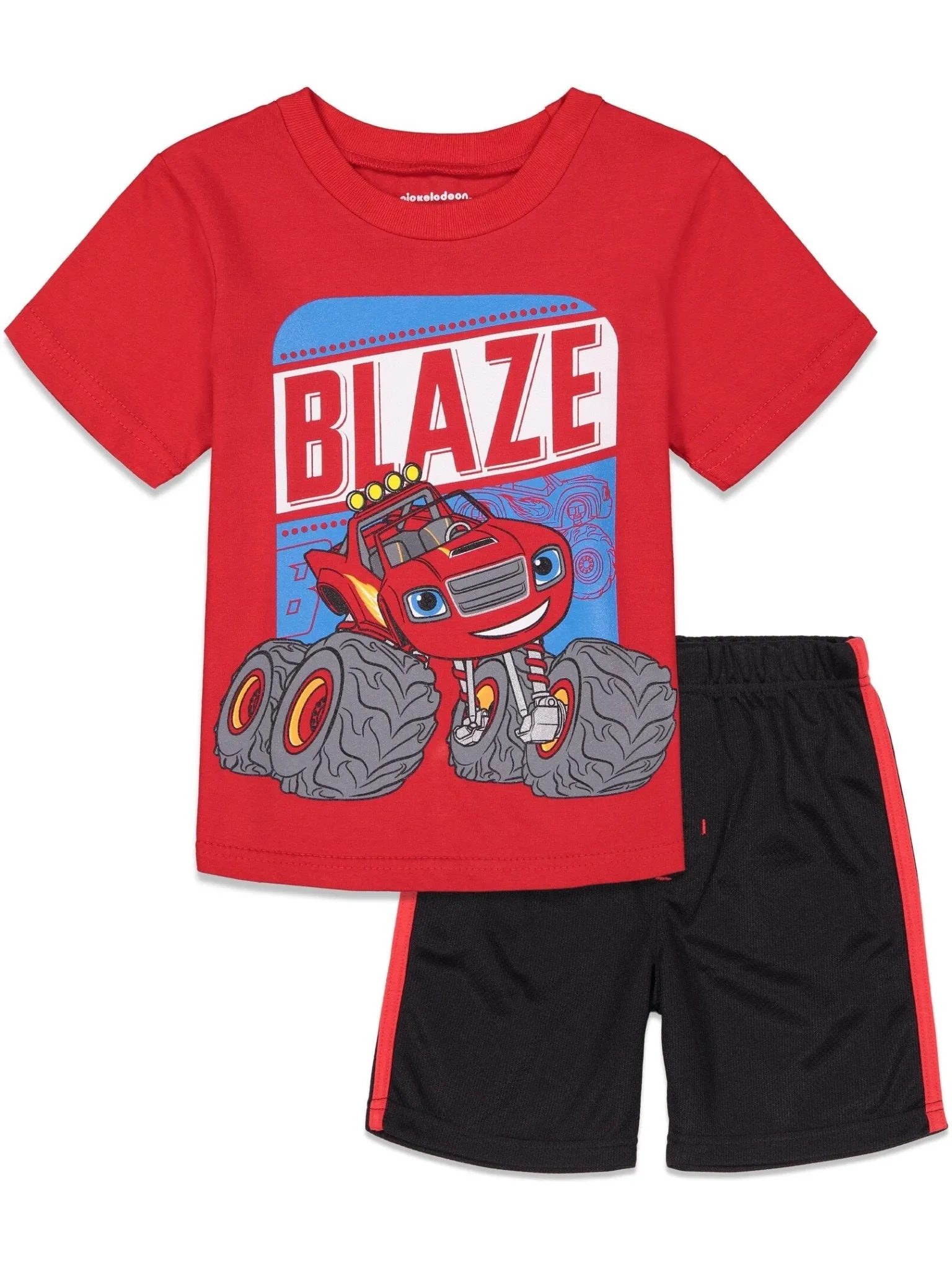 Blaze and the Monster Machines T-Shirt and Mesh Shorts Outfit Set