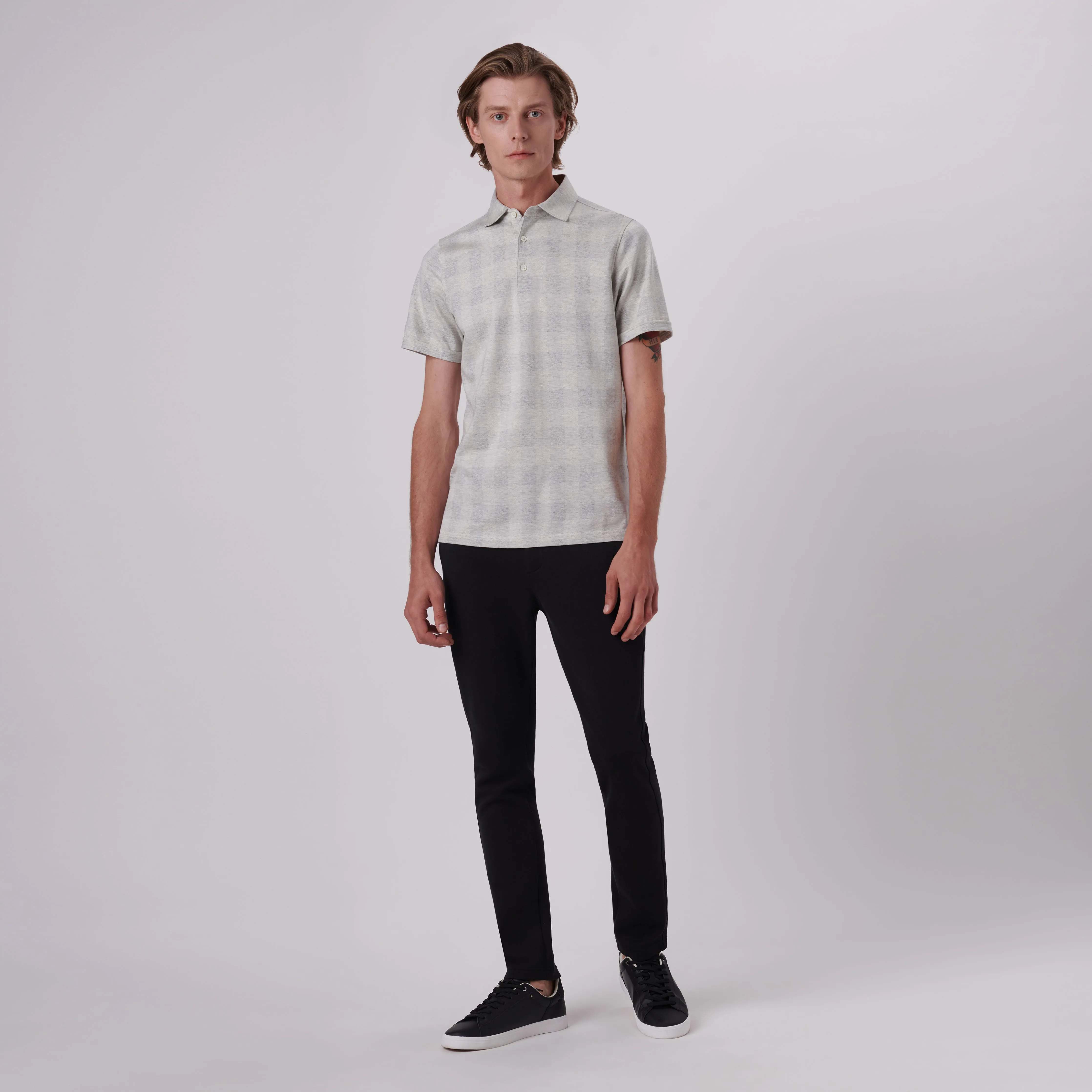 Buffalo Check Polo Shirt