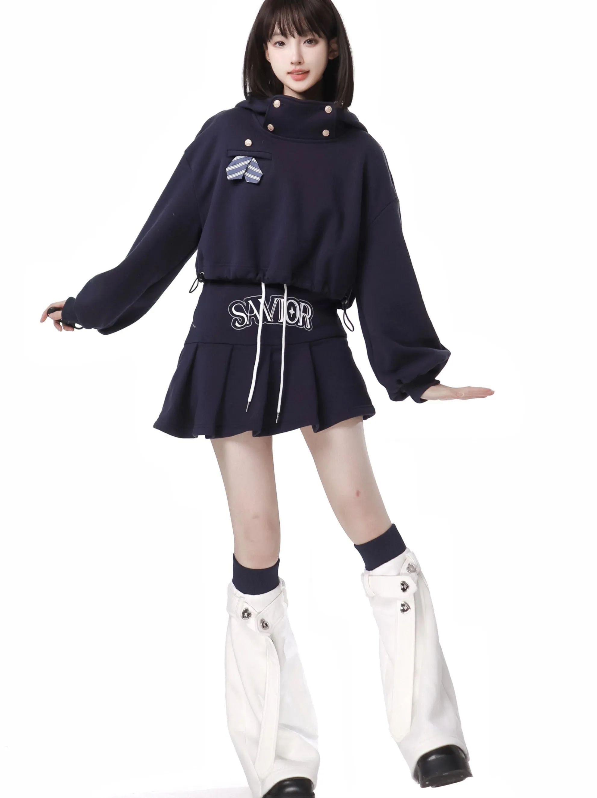 Capricenvy Blue College Color New Style Suit