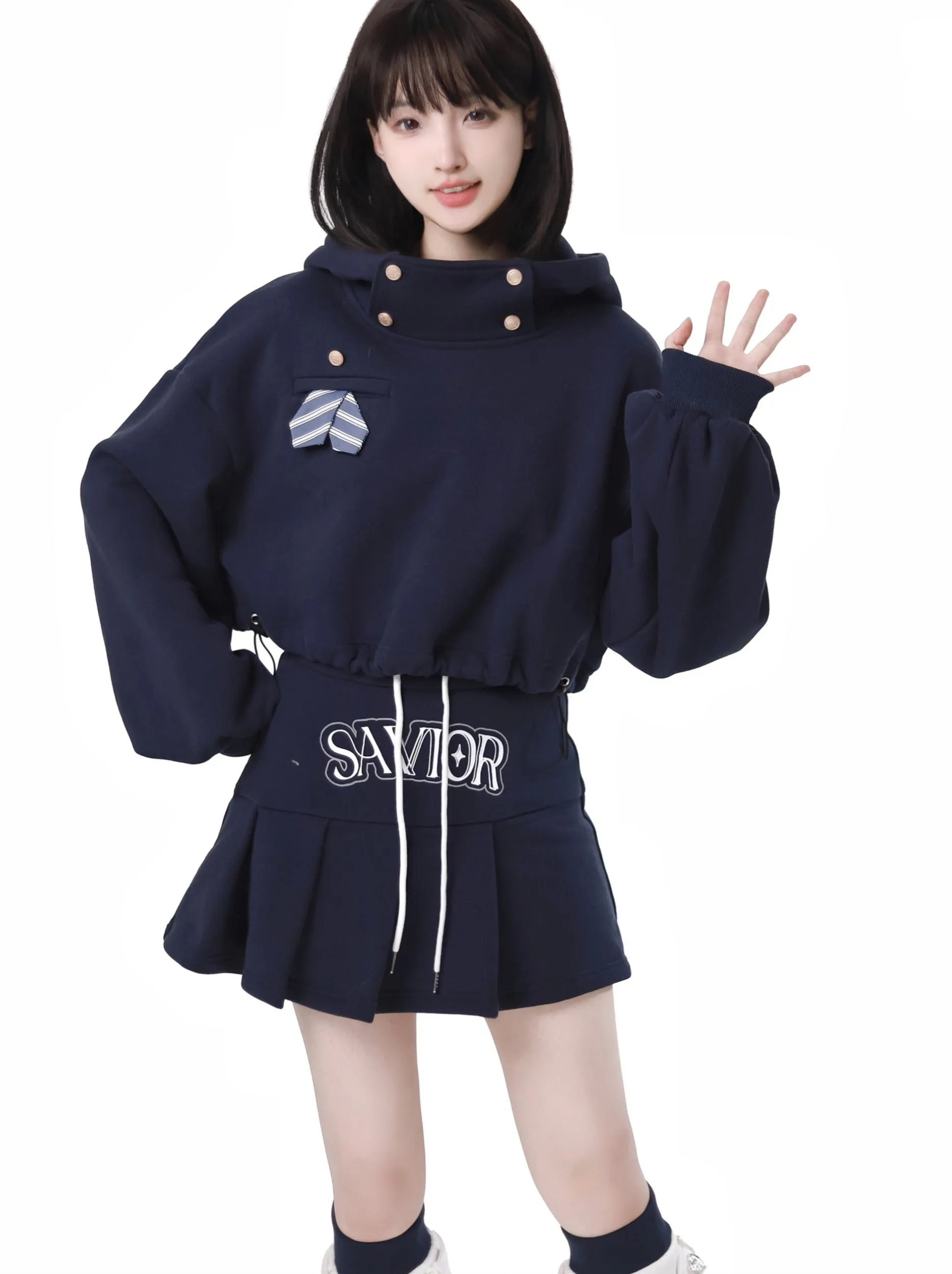 Capricenvy Blue College Color New Style Suit