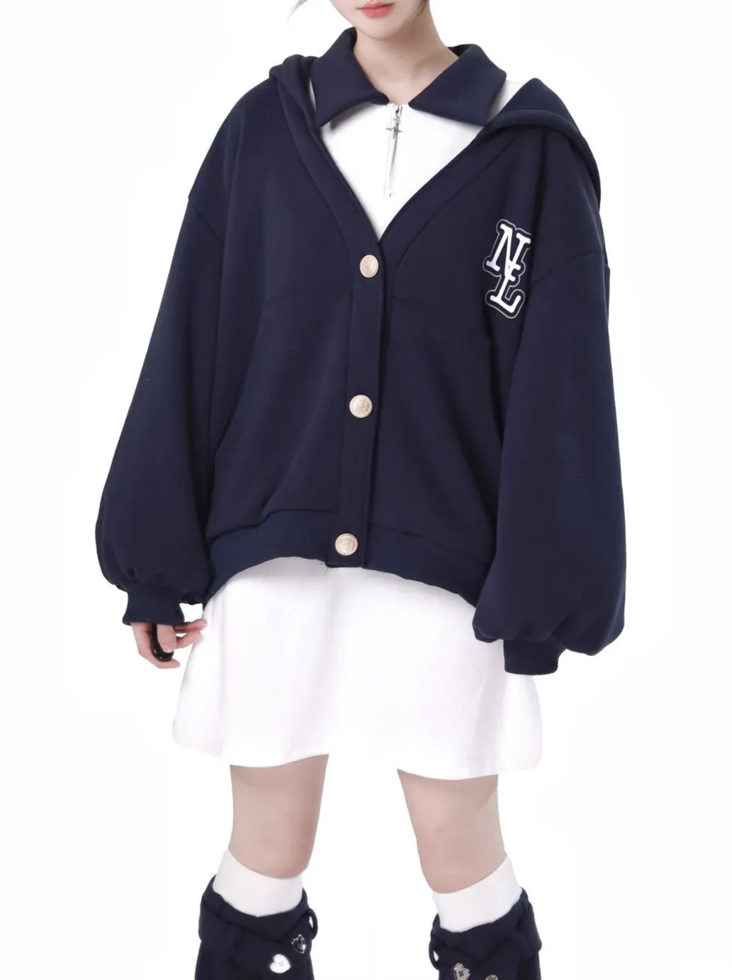 Capricenvy Blue College Color New Style Suit
