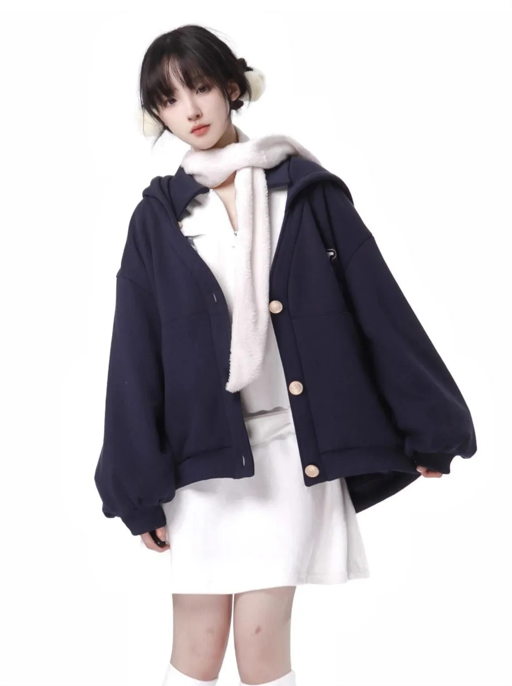 Capricenvy Blue College Color New Style Suit