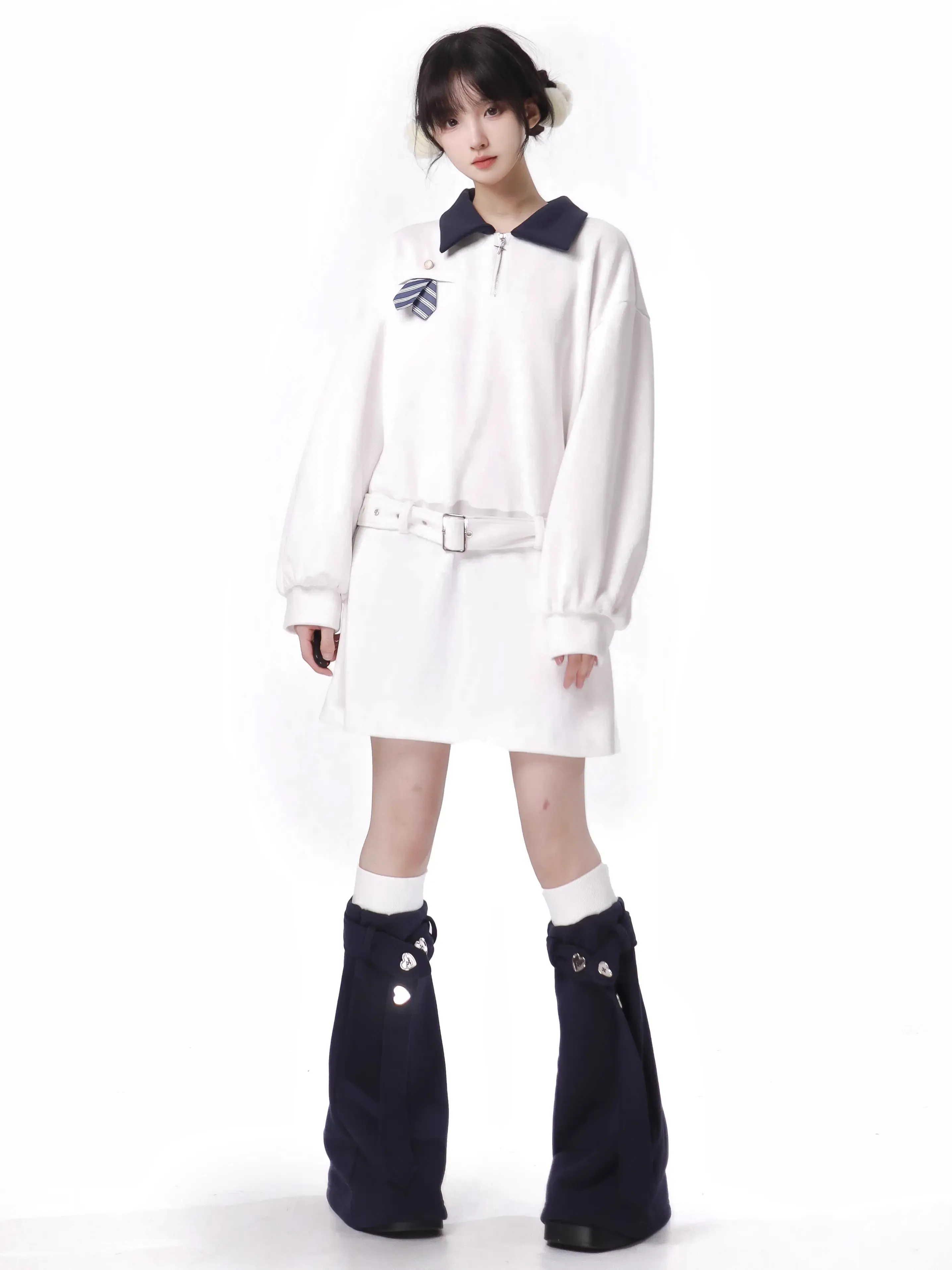 Capricenvy Blue College Color New Style Suit