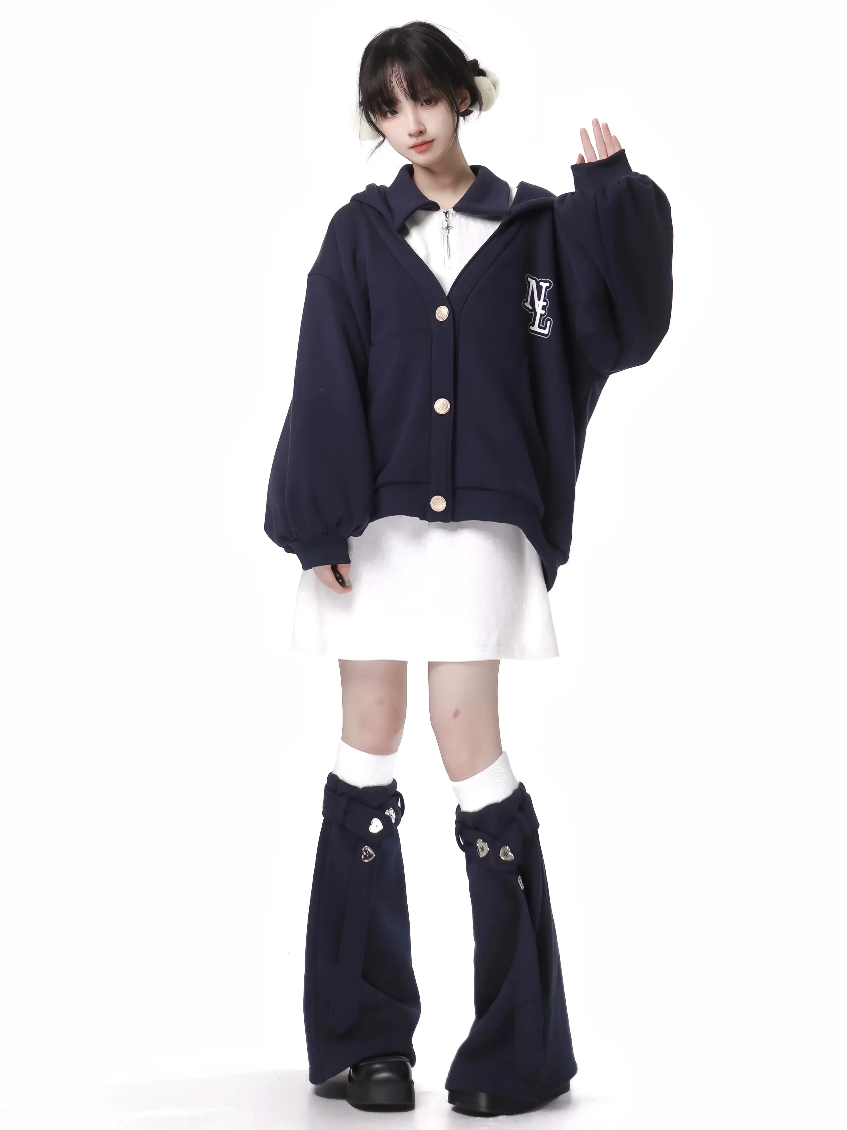 Capricenvy Blue College Color New Style Suit