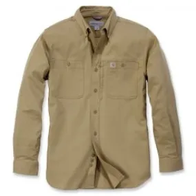 Carhartt&#x20;102538&#x20;Rugged&#x20;Professional&#x20;l&#x2F;s&#x20;Work&#x20;Shirt&#x20;-&#x20;Dark&#x20;Khaki