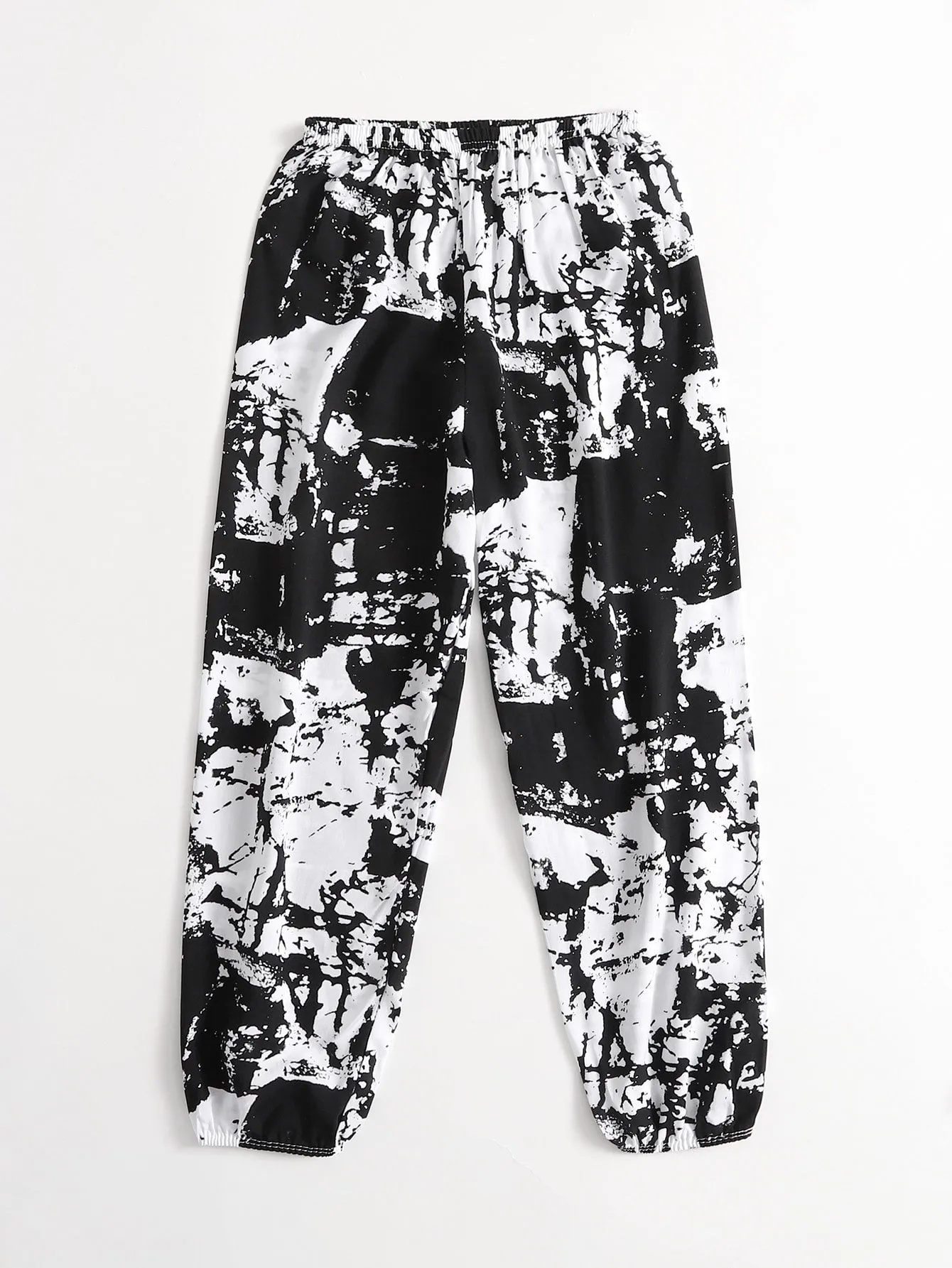 Casual Colorblock Natural Capris Women Pants