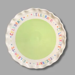 Celebration Green Small Plate