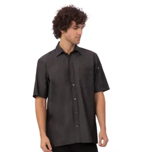 Chef Works Detroit Short Sleeve Denim Shirt (Short Sleeve)
