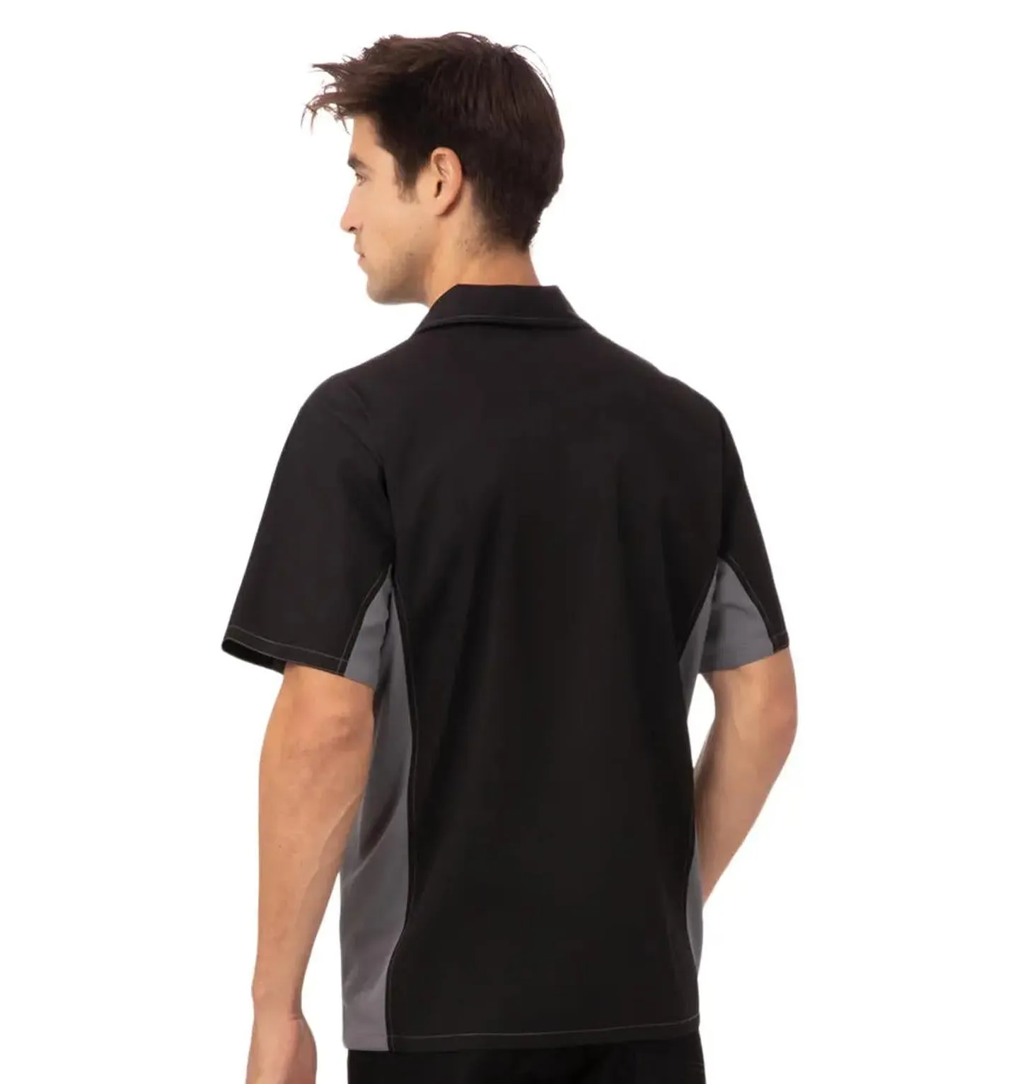 Chef Works Men's Universal Contrast Shirt (Work Shirt)