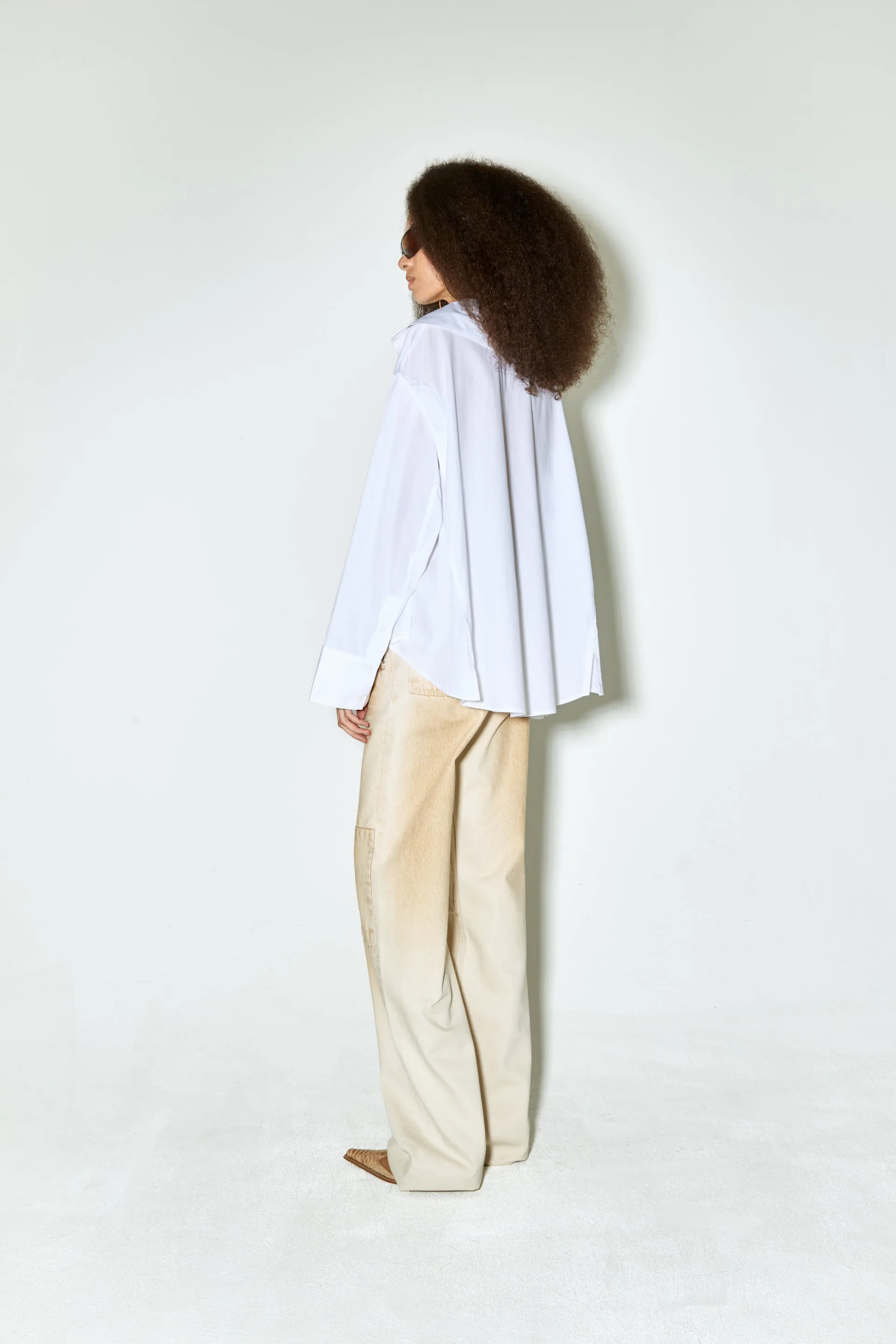 CHRIS shirt white