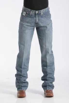 Cinch Mens White Label Relaxed Fit Stonewash Jeans - Style MB92834003