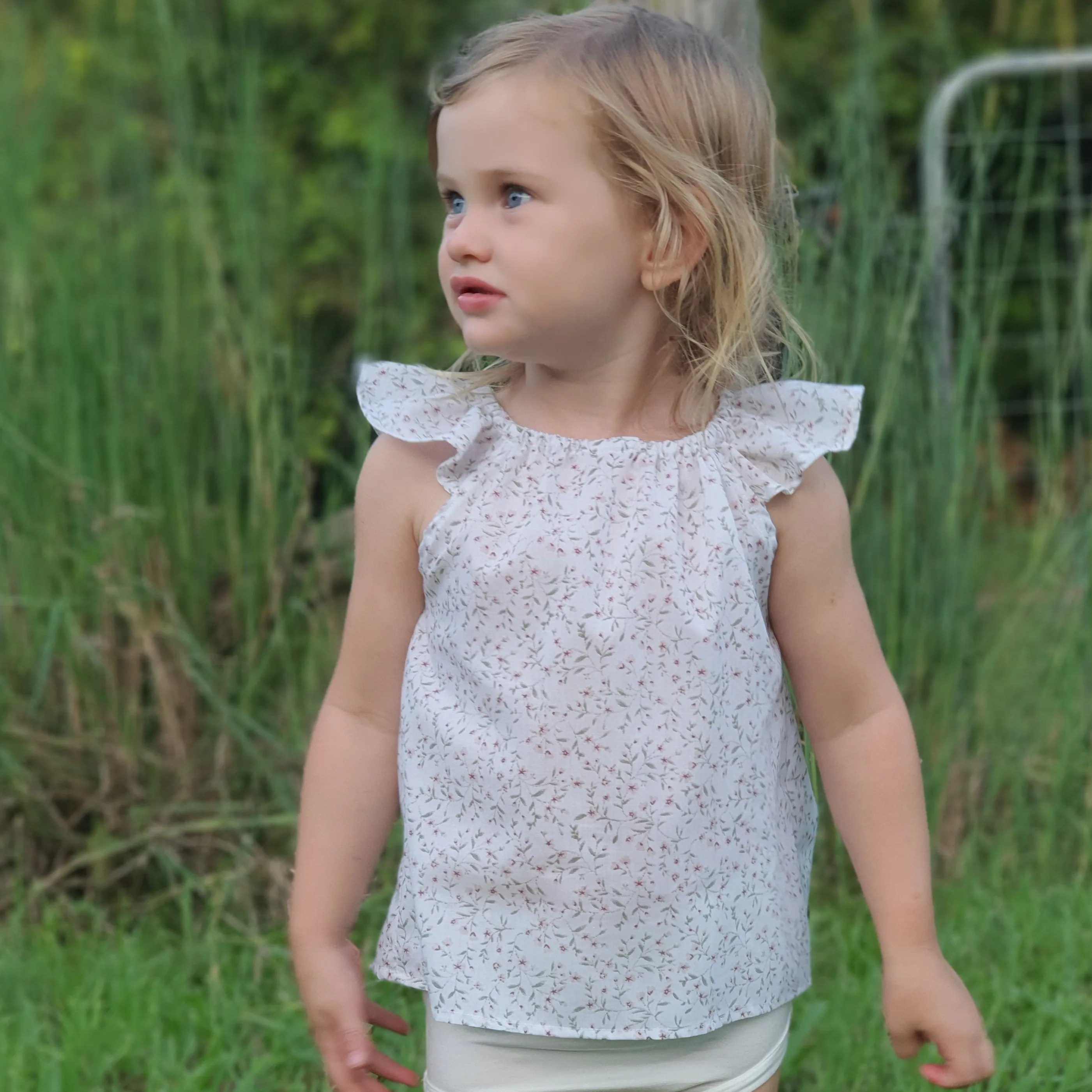 Classic Cotton Top - Cottage Blossom