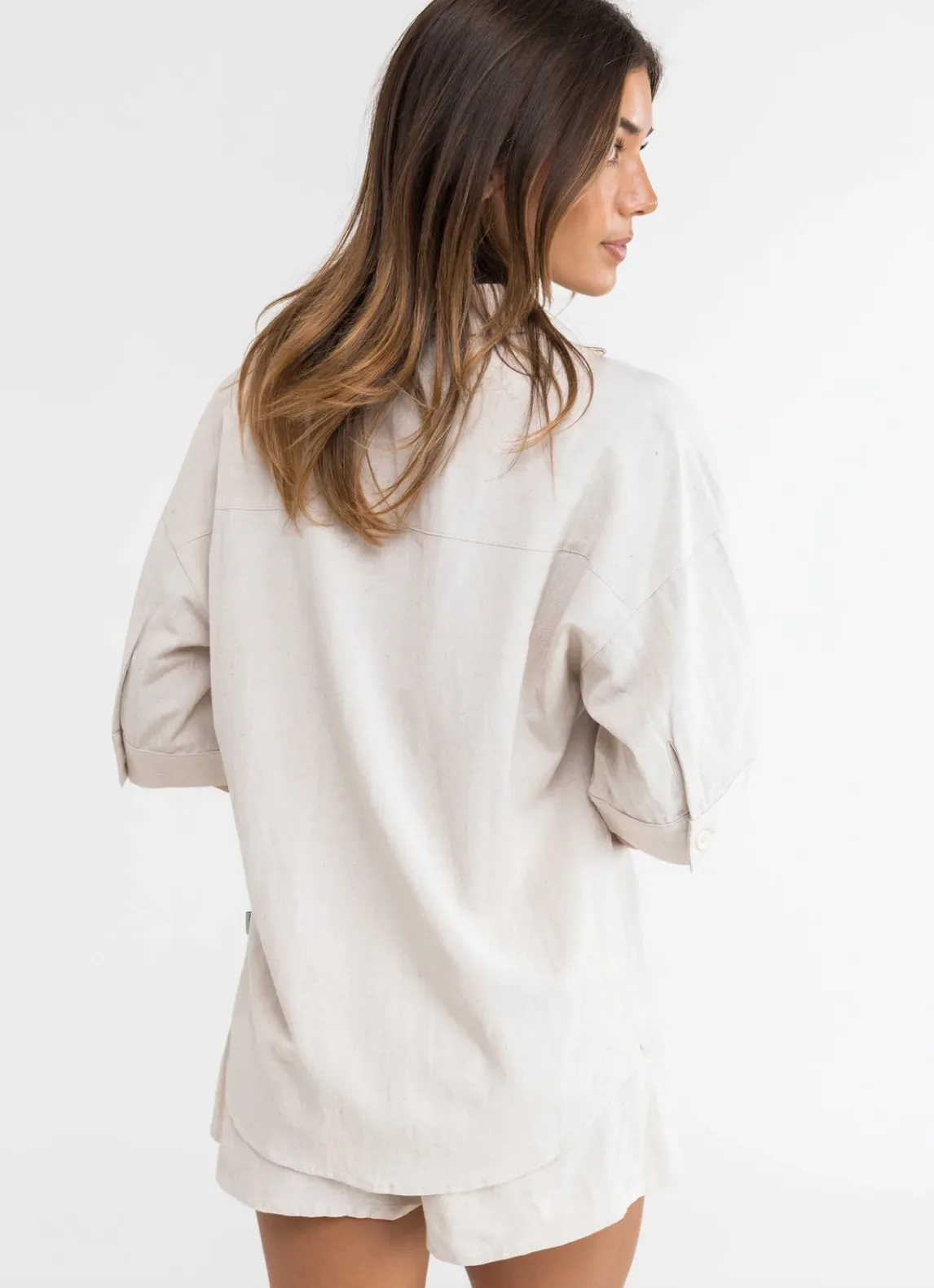 Classic Lounge Shirt - Oat