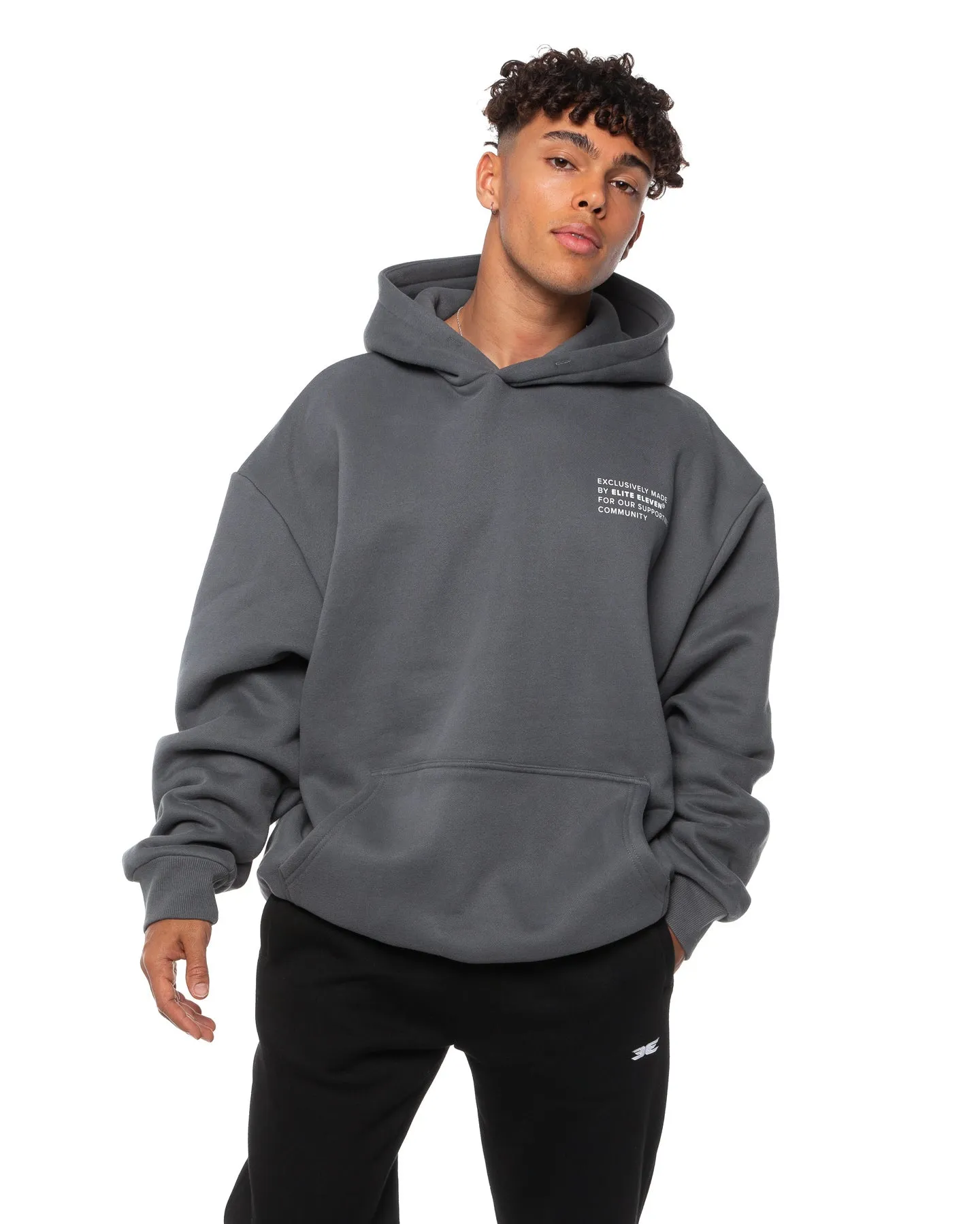 Slate Grey Community Hoodie - Premium Quality