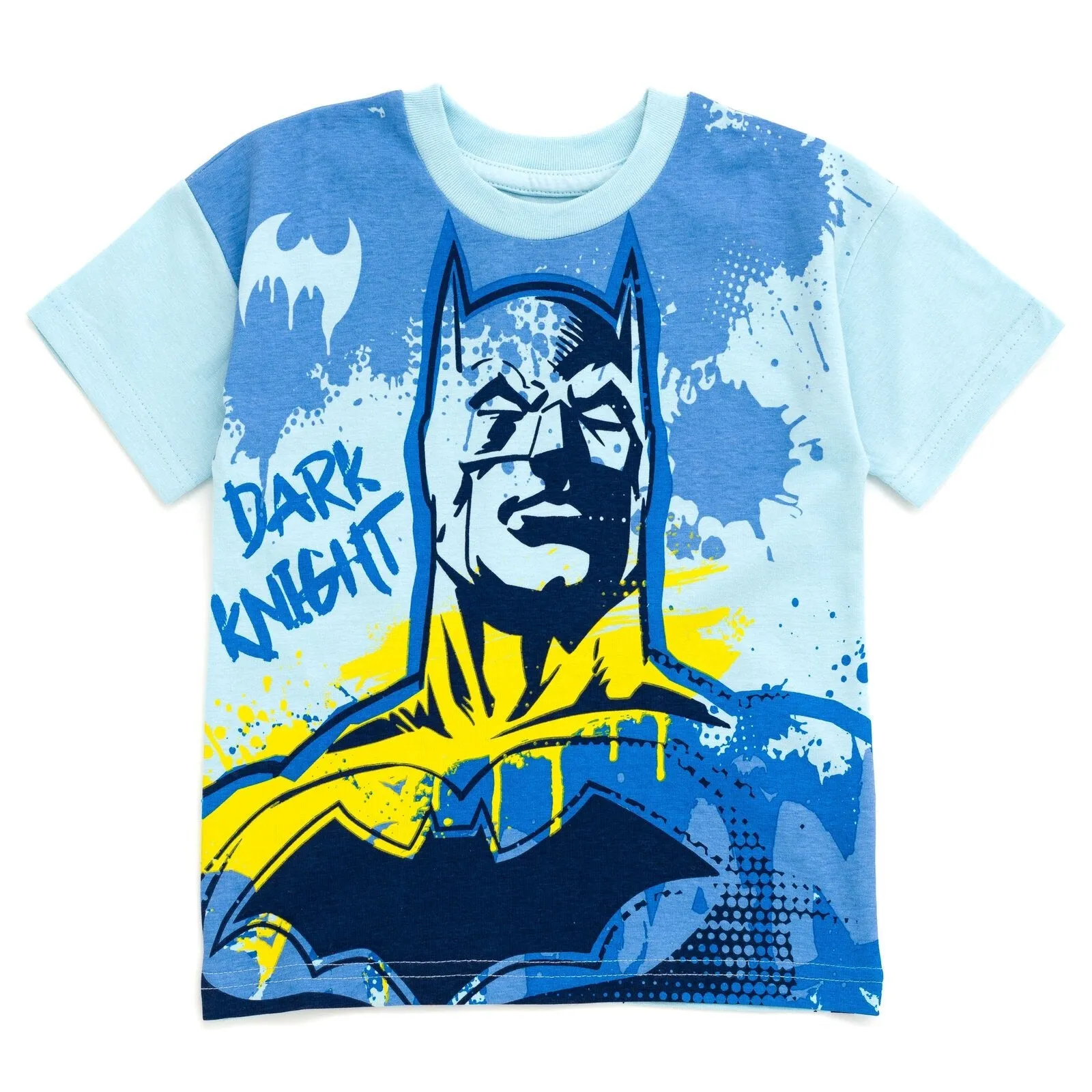 DC Comics Batman Drop Shoulder T-Shirt and French Terry Shorts Outfit Set