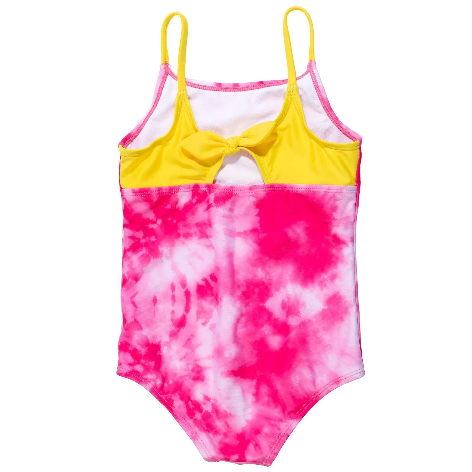 DC Comics Justice League Batgirl Kids One Piece Swimsuit, UPF 50  Sun Protection