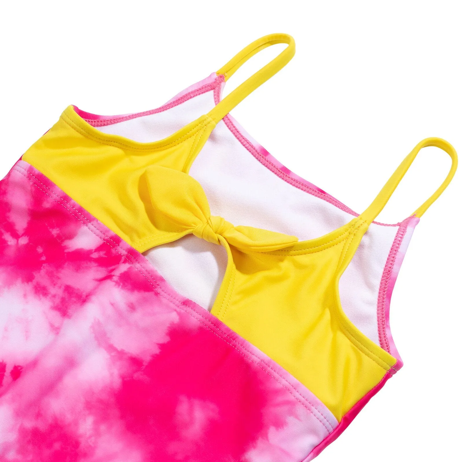 DC Comics Justice League Batgirl Kids One Piece Swimsuit, UPF 50  Sun Protection