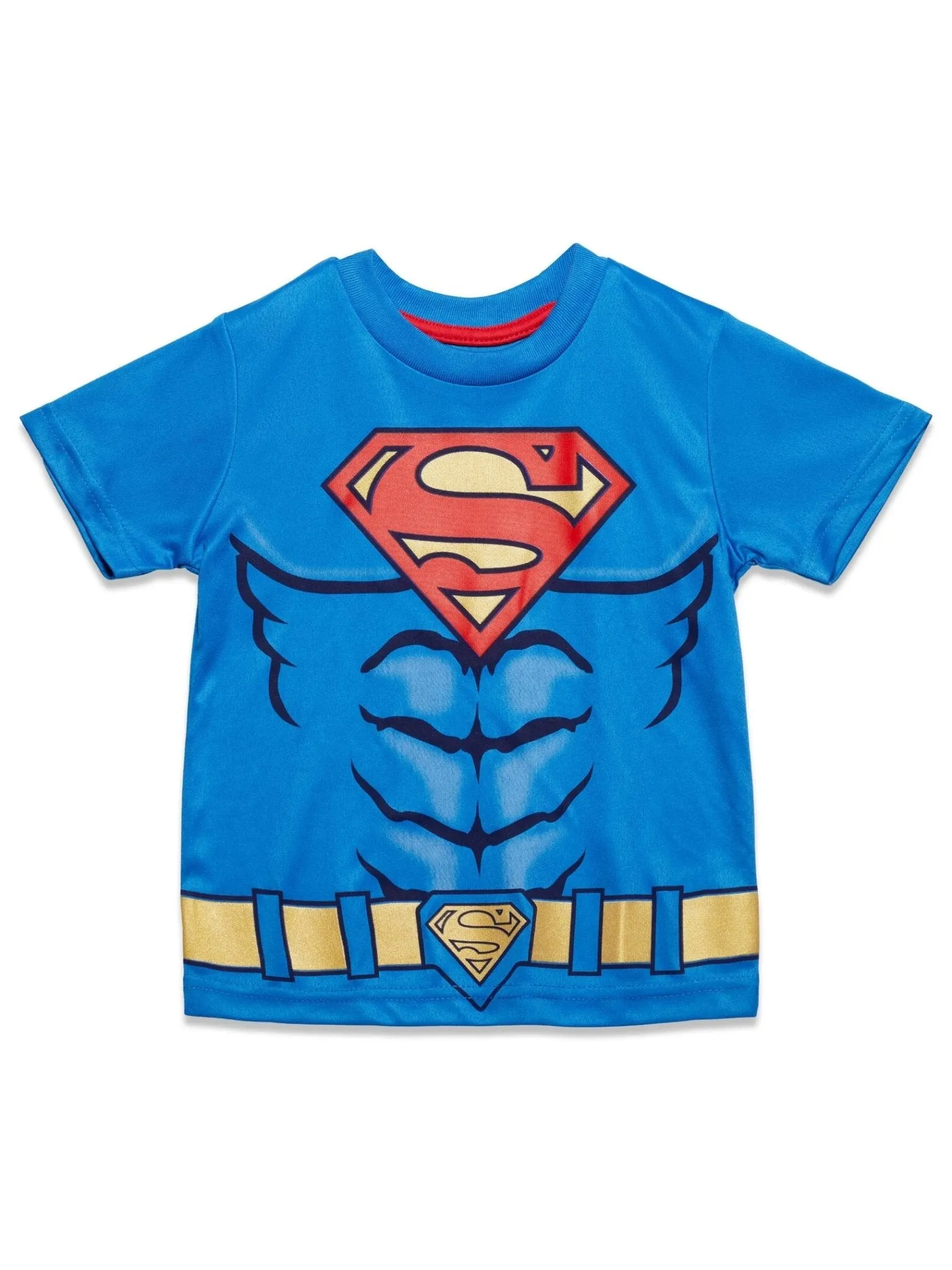 DC Comics Justice League Superman T-Shirt and Mesh Shorts Outfit Set
