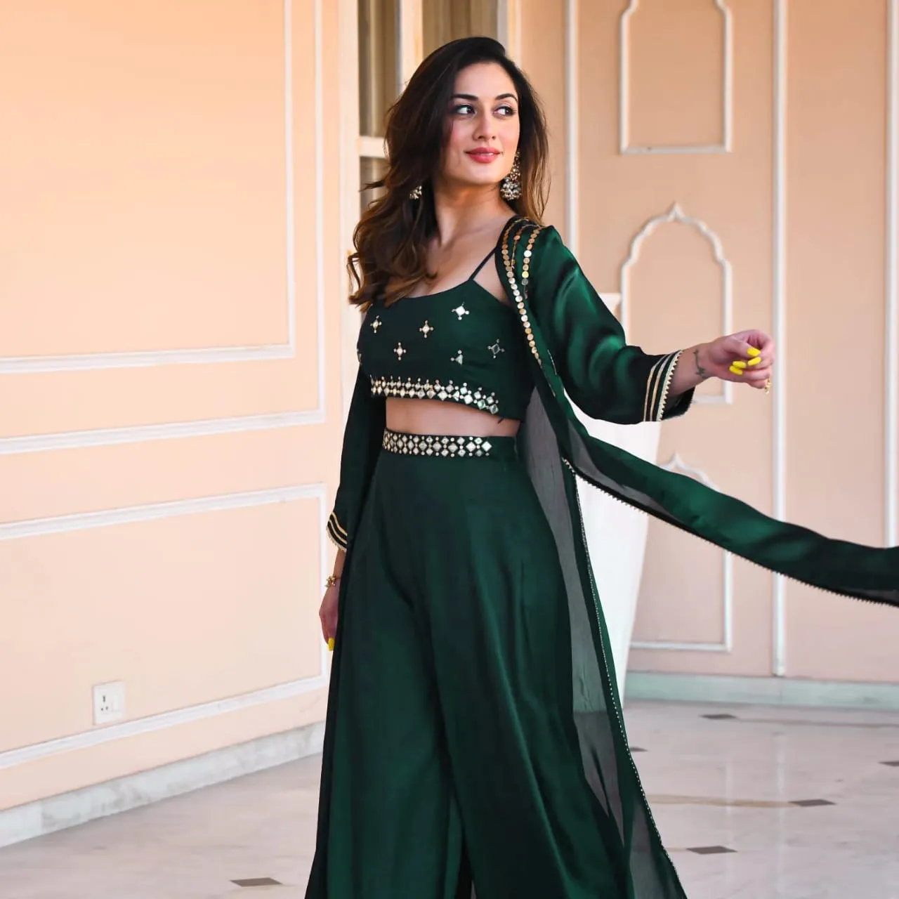 Designer Ethnic Wear Sharara Suit