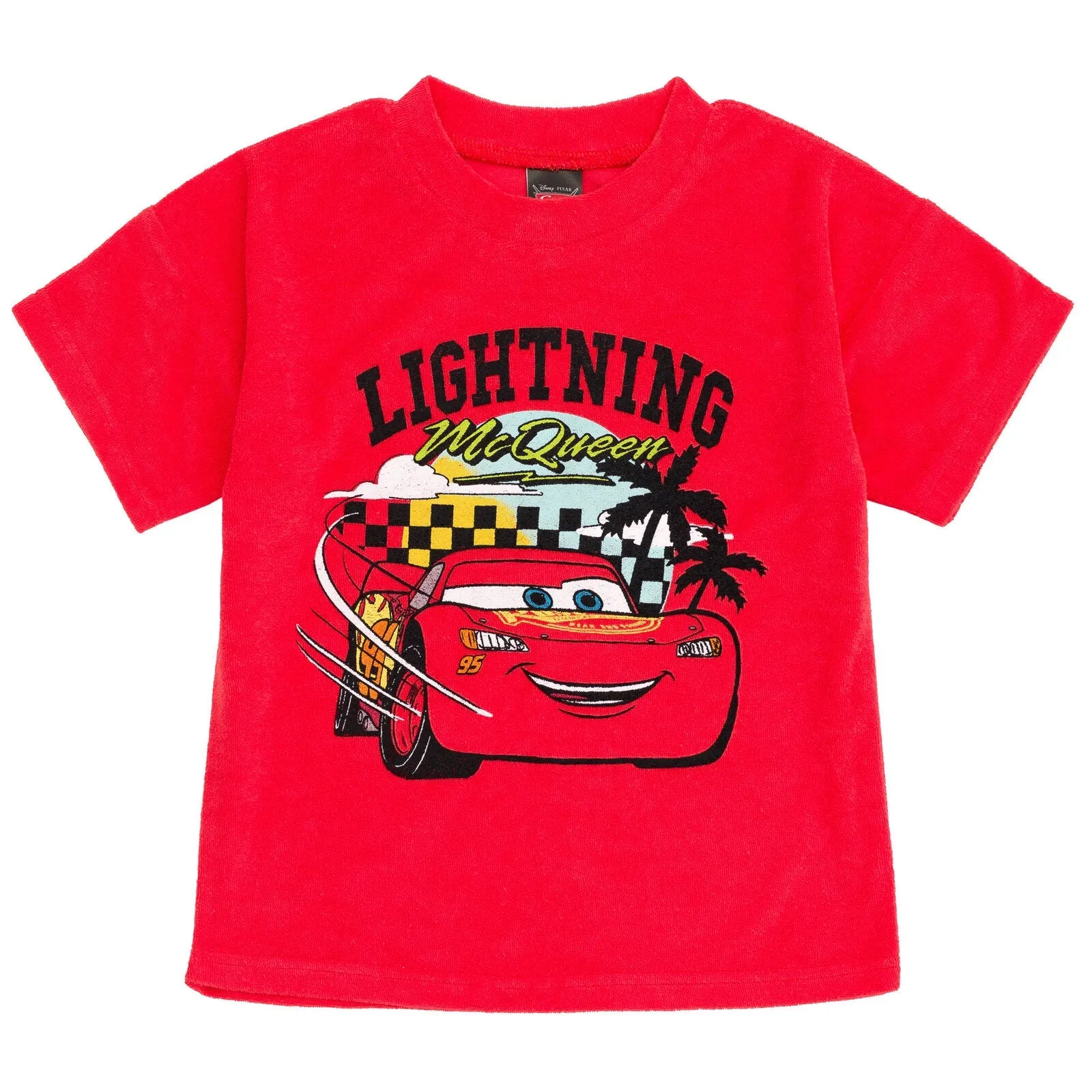 Disney Cars Lightning McQueen T-Shirt and Shorts Outfit Set