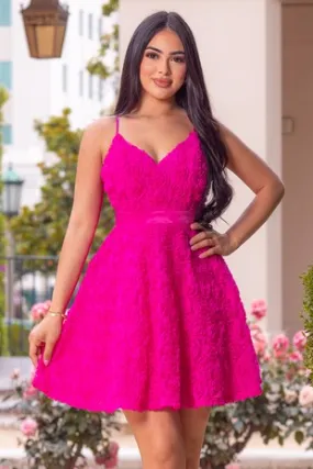 Flare Bottom Mini Dress