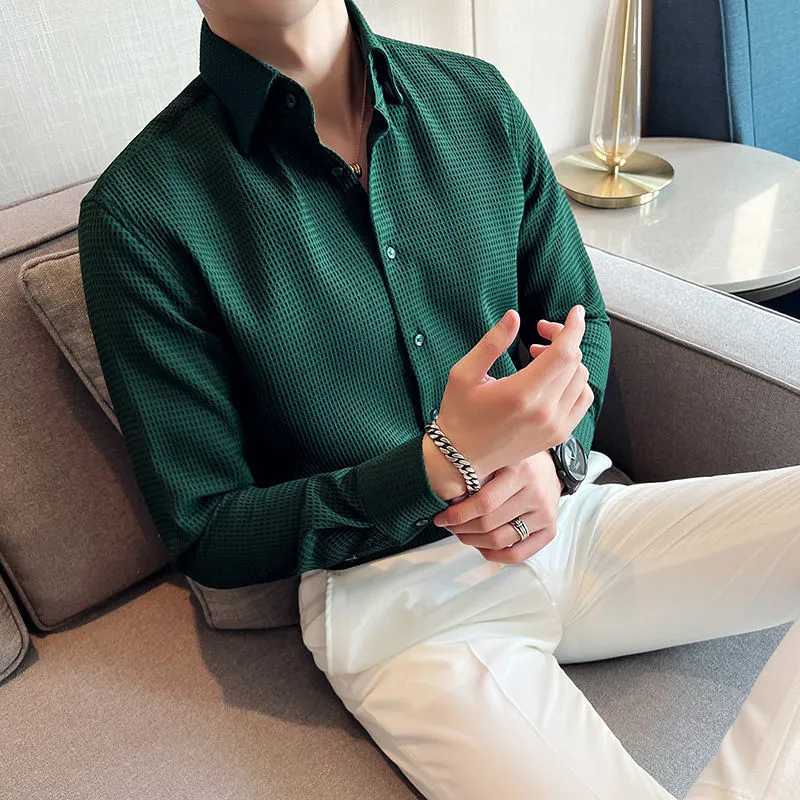 Jack Washington Waffle  Long Sleeve Shirt