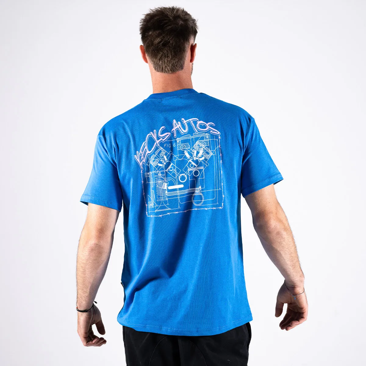 Kecks Autos Tee - Blue