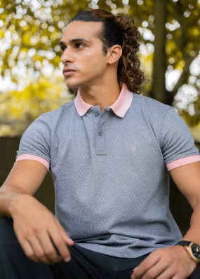 LCY | TIPPED COLLAR BIRD-EYE PIQUE POLO